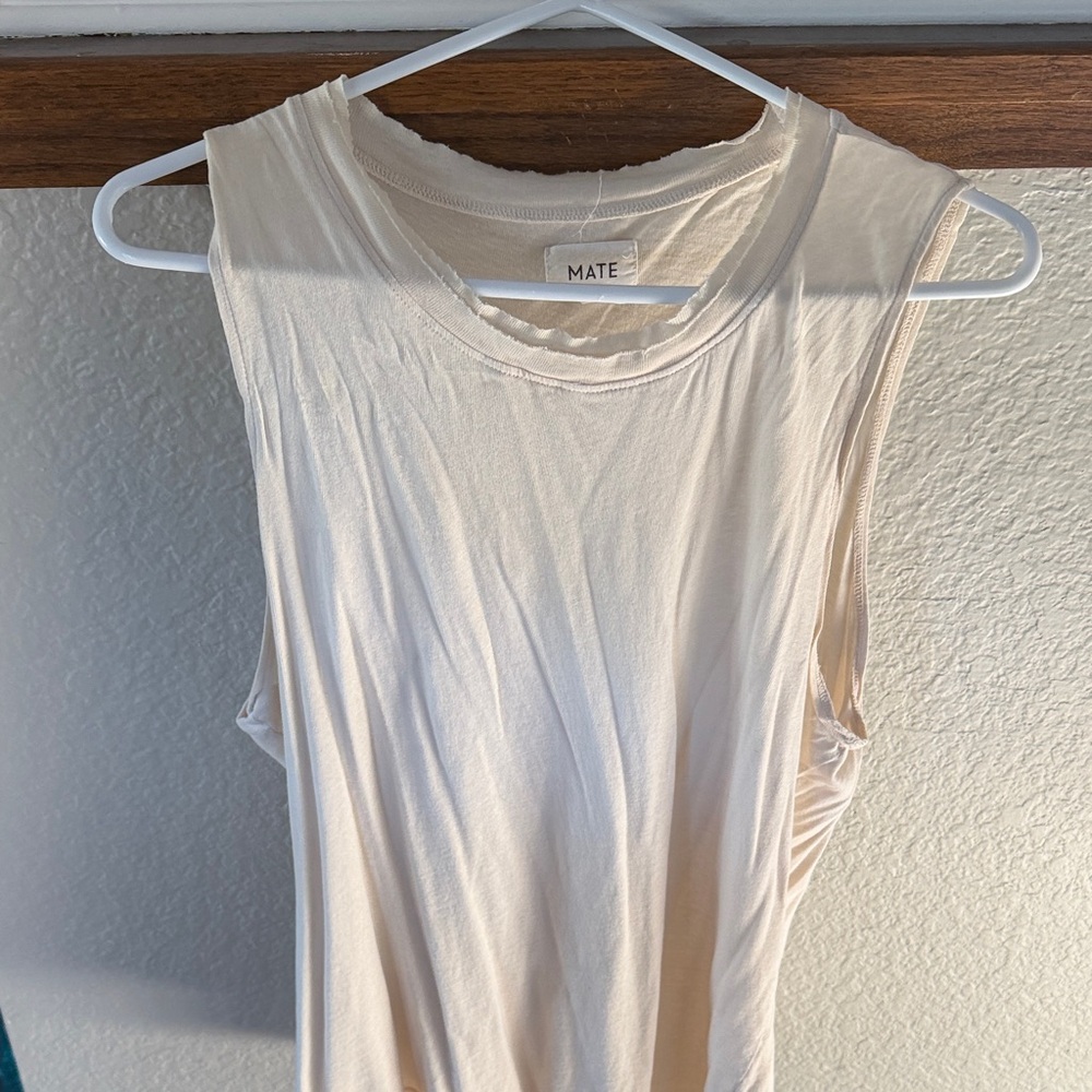 MATE Women's Cream Tank Top